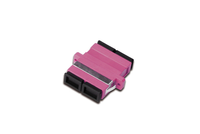 [DN-96018-1] DIGITUS SC / SC Duplex Coupler, OM4,  Farbe violett