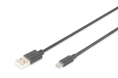 [AK-300110-030-S] DIGITUS USB-A  Micro-B Anschlusskabel, 3m