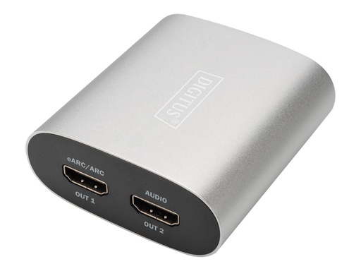 [DS-45337] DIGITUS DS-45337 - Video-/Audio-Splitter - 2