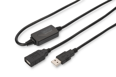 [DA-73101] DIGITUS Aktives USB 2.0 Verlängerungskabel, 15 m