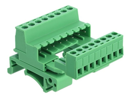 [66081] Delock Netzanschlussadapter-Kit - grün
