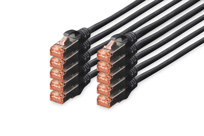 [DK-1644-010-BL-10] DIGITUS CAT 6 S/FTP Patchkabel, 10 Stück