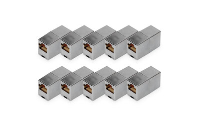 [DN-93901-10] DIGITUS CAT 5e, Klasse D, RJ45 Modulare Kupplung - 10 Stk.