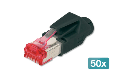 [A-MO6-8-8-HRS-50] DIGITUS Hirose Modular Stecker, CAT 6 TM 21 - 50 Stk.