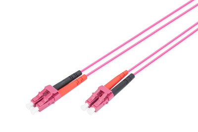 [DK-2533-01-4] DIGITUS LWL Multimode Patchkabel, OM4, LC / LC