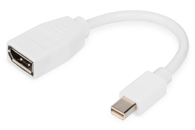 [DB-340405-001-W] DIGITUS DisplayPort Adapterkabel, mini DP - DP