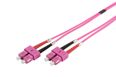 [DK-2522-01-4] DIGITUS LWL Multimode Patchkabel, OM4, SC / SC
