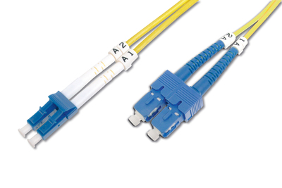 [DK-2932-01] DIGITUS LWL Singlemode Patchkabel, LC / SC