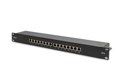 [DN-91616S-B] DIGITUS CAT 6, Klasse E Patch Panel