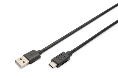 [AK-300148-030-S] DIGITUS USB-C Anschlusskabel, USB-A - USB-C