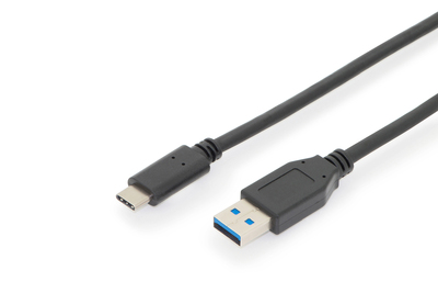[AK-300146-010-S] DIGITUS USB-C Anschlusskabel, USB 3.2 Gen2, USB-A auf USB-C