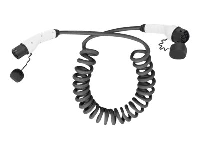 [DK-1P32-S-100] DIGITUS Verlängerungsnetzkabel - IEC 62196 Type 2 männlich Schutzkappe zu IEC 62196 Type 2 weiblich Schutzkappe