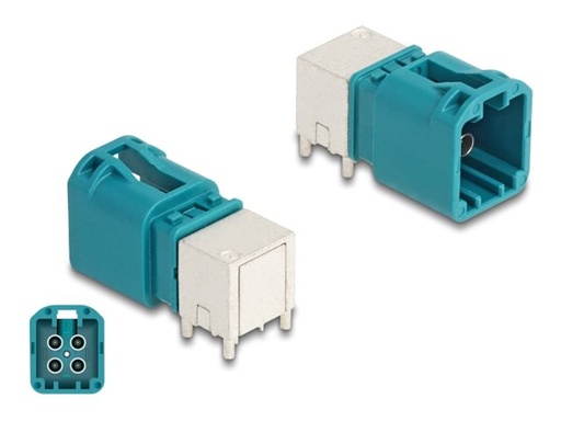 [90116] Delock Antennenstecker - FAKRA Z - RAL 5021