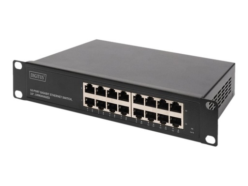 [DN-80115] DIGITUS DN-80115 - Switch - unmanaged - 16 x
