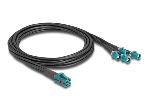 [90141] Delock Antennenkabel - Mini FAKRA Z Steckverbinder quad (M)