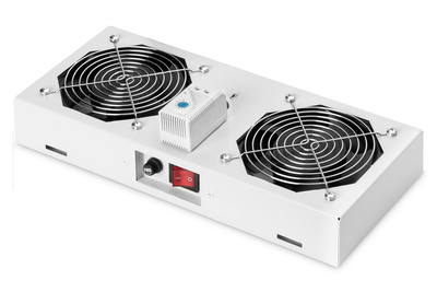 [DN-19 FAN-2-WM-T] DIGITUS Dachlüftereinheit für 483 mm (19") Wandgehäuse