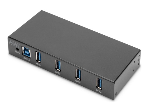 [DA-70257] DIGITUS Hub - Industrieanlage - 4 x SuperSpeed USB 3.0