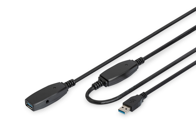 [DA-73107] DIGITUS Aktives USB 3.0 Verlängerungskabel, 20m