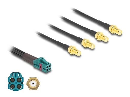 [90127] Delock Antennenkabel - Mini FAKRA Z Steckverbinder (M)