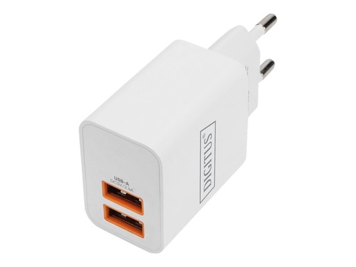 [DA-10061] DIGITUS Netzteil - 15.5 Watt - 3.1 A - PD 3.0 (2 x USB)