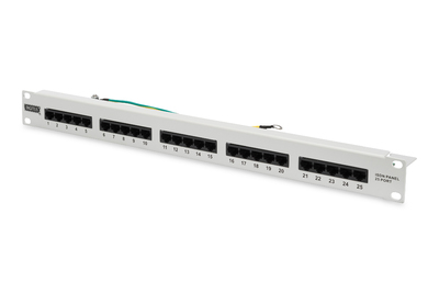 [DN-91325-1] DIGITUS CAT 3 ISDN Patch Panel, ungeschirmt