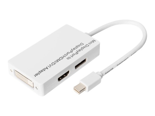 [DB-340509-002-W] DIGITUS Video- / Audio-Adapter - Mini DisplayPort