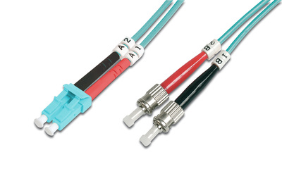 [DK-2531-02/3] DIGITUS LWL Multimode OM 3 Patchkabel, LC / ST