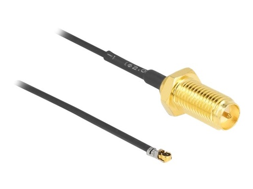 [12658] Delock Antennenkabel - MHF 4L LK (S) zu RP-SMA (R)