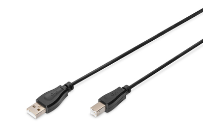 [AK-300102-030-S] DIGITUS USB-A  USB-B Anschlusskabel, 3m