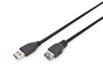 [AK-300203-018-S] DIGITUS USB-A Verlängerungskabel, 1,8m