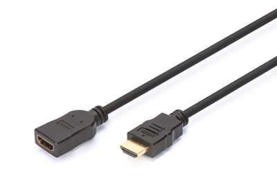 [AK-330201-030-S] DIGITUS HDMI High Speed mit Ethernet Verlängerungskabel