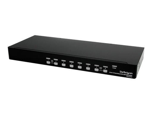 [SV831DVIU] StarTech.com 8 Port 1HE DVI USB KVM Switch - 8-fach DVI-I / USB-B Umschalter zur Rack-Montage