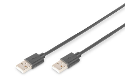 [AK-300101-018-S] DIGITUS USB-A Anschlusskabel, 1,8m