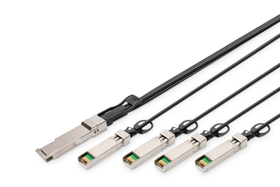 [DN-81323] DIGITUS 40G QSFP+ to 4XSFP+ Direct Attach Kabel 3m