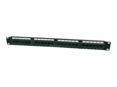 [DN-91616U] DIGITUS Professional DN-91616U - Patch Panel - CAT 6 - UTP - RJ-45 X 16 - Schwarz, RAL 9005 - 1U - 48.3 cm (19")