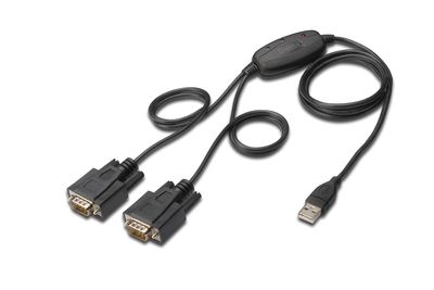 [DA-70158] DIGITUS USB 2.0 zu 2x RS232-Kabel