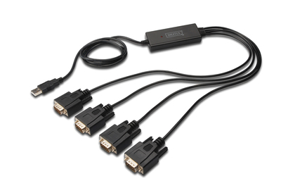 [DA-70159] DIGITUS USB 2.0 zu 4xRS232 Kabel