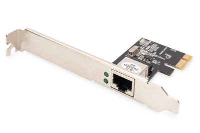 [DN-10130-1] DIGITUS Single Port Gigabit Ethernet Netzwerkkarte, RJ45,PCI Express