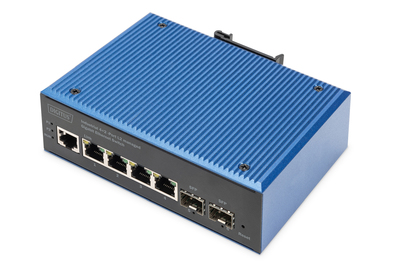 [DN-651154] DIGITUS Industrieller 4+2 -Port L2 managed Gigabit Ethernet Switch