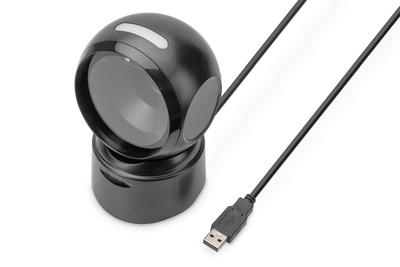 [DA-81005] DIGITUS 1D 2D Desktop USB Barcode Scanner, QR-Code kompatibel