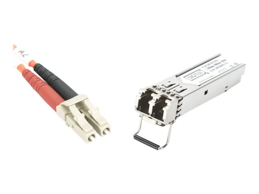 [DN-81000-04] DIGITUS SFP (Mini-GBIC)-Transceiver-Modul - 1GbE - 1000Base-SX - SFP (mini-GBIC)