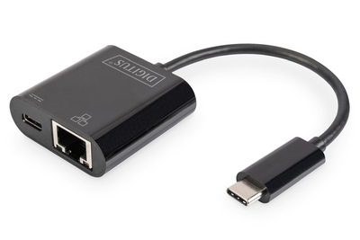 [DN-3027] DIGITUS USB Type-C Gigabit Ethernet Adapter mit Power Delivery Unterstützung