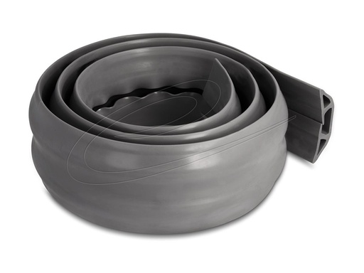 [20733] Delock Kabelkanal - flexibel, 70 x 13 mm - Boden montierbar
