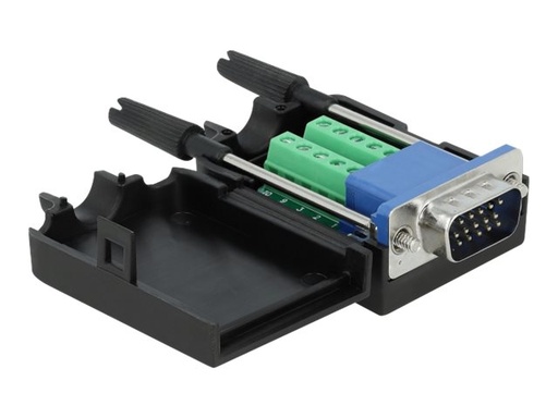 [66258] Delock VGA-Adapter - 15 pin D-Sub (DB-15) (M)