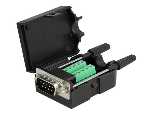[66232] Delock VGA-Adapter - DB-9 (M) schraubbar zu