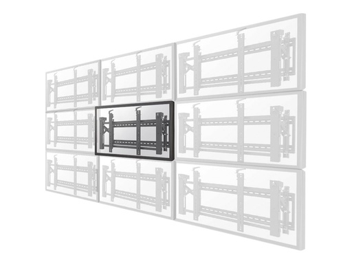 [LED-VW2000BLACK] Neomounts LED-VW2000BLACK - Halterung - für Flachbildschirm - verriegelbar - Schwarz - Bildschirmgröße: 81.3-191 cm (32"-75")