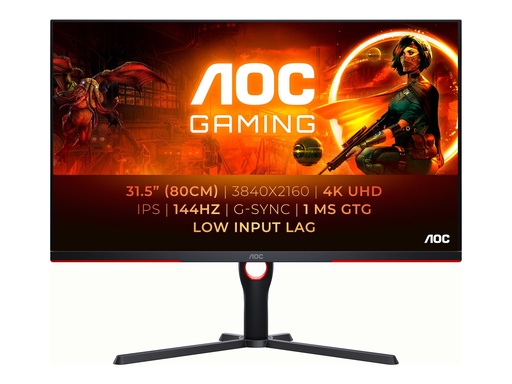 [U32G3X/BK] AOC Gaming U32G3X/BK - LED-Monitor - Gaming - 81.3 cm (32")