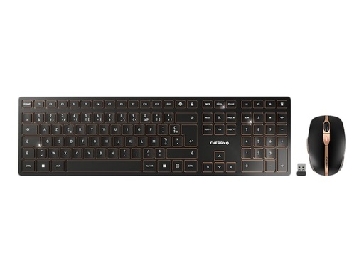 [JD-9100BE-2] Cherry DW 9100 SLIM - Tastatur-und-Maus-Set