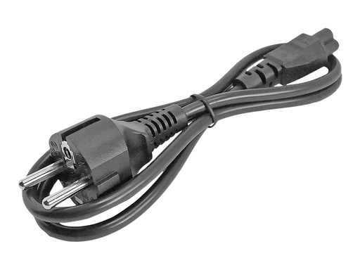 [PXTNB3SEU1M] StarTech.com 1 m Laptop Ladekabel, EU Schuko auf C5, 2,5A 250V, 18AWG, Notebook / Laptop Ersatzstromkabel, Laptop Netzteil Stromkabel, Kleeblatt/Mickey Mouse Netzkabel (PXTNB3SEU1M)