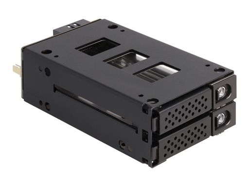 [47011] Delock Mobiles Speicher-Rack - schmaler Schacht